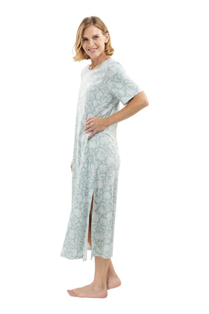 The Spring Blossom Nightgown In Soft Sage