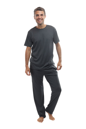 The Men's Short-Sleeve Set in Grey (Limited Sizes)