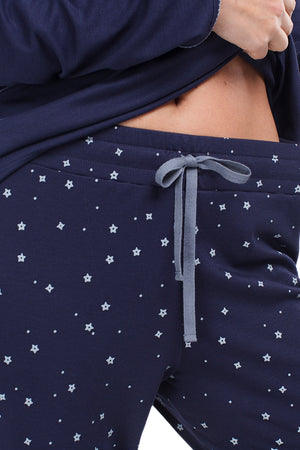 The Shooting Stars in Navy Blue