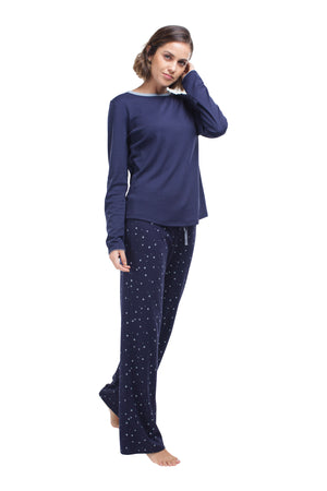 The Shooting Stars in Navy Blue