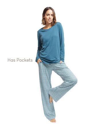 The Restful Night in Teal