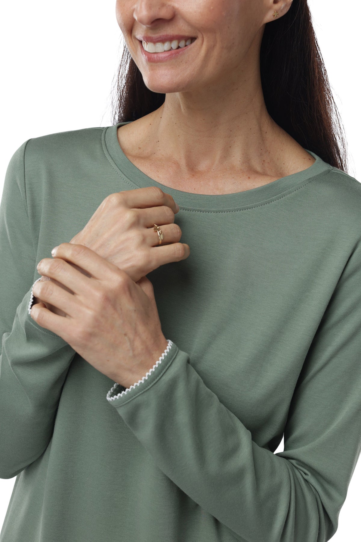 The Petite Weekender in Laurel Green