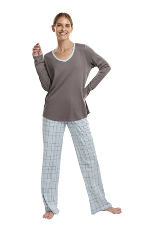 The Long Weekend in Grey & Light Blue