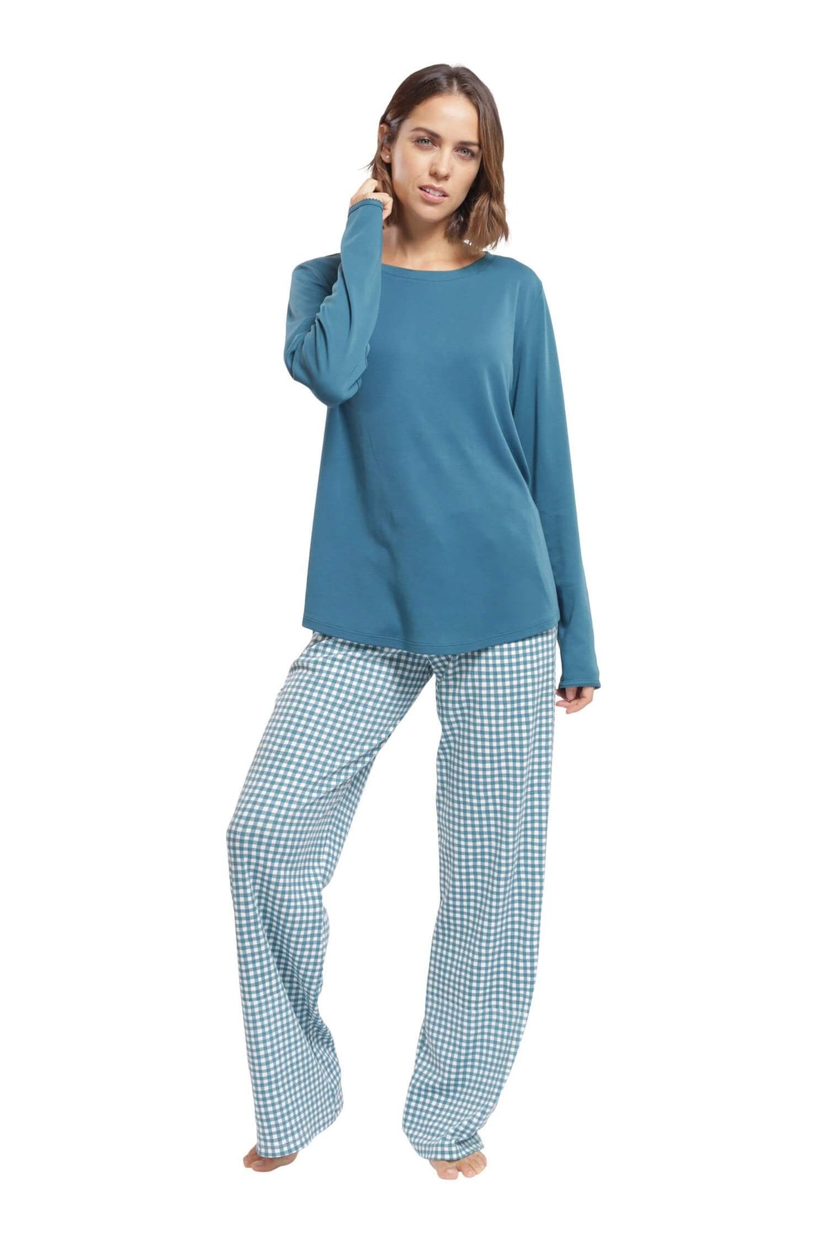 Pima Cotton Women's Pajamas | Incredibly Soft & Cozy | Long & Plus ...