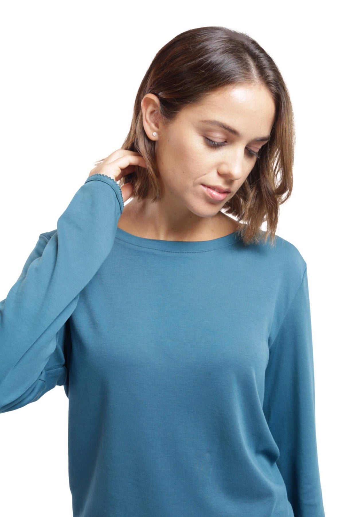 The Restful Night in Teal  