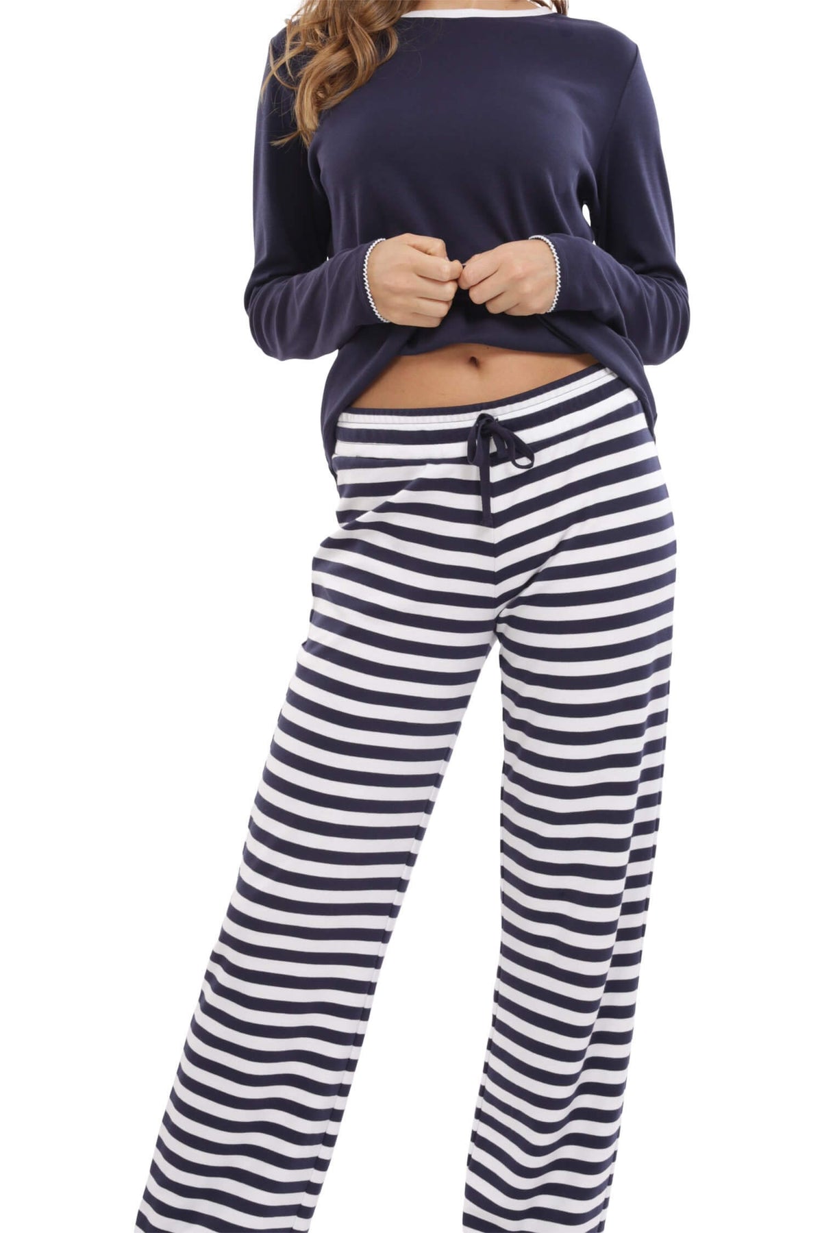 The Soul Mate in Navy Blue & White