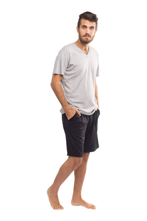 The Men's Weekender Shorts in Black & Heather Grey (size Med/Tall only)