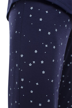 The Shooting Stars in Navy Blue